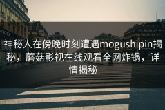 神秘人在傍晚时刻遭遇mogushipin揭秘，蘑菇影视在线观看全网炸锅，详情揭秘